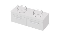 Riva Classic 46 - 1200DB Wall - 2 Drawer (Side by Side)