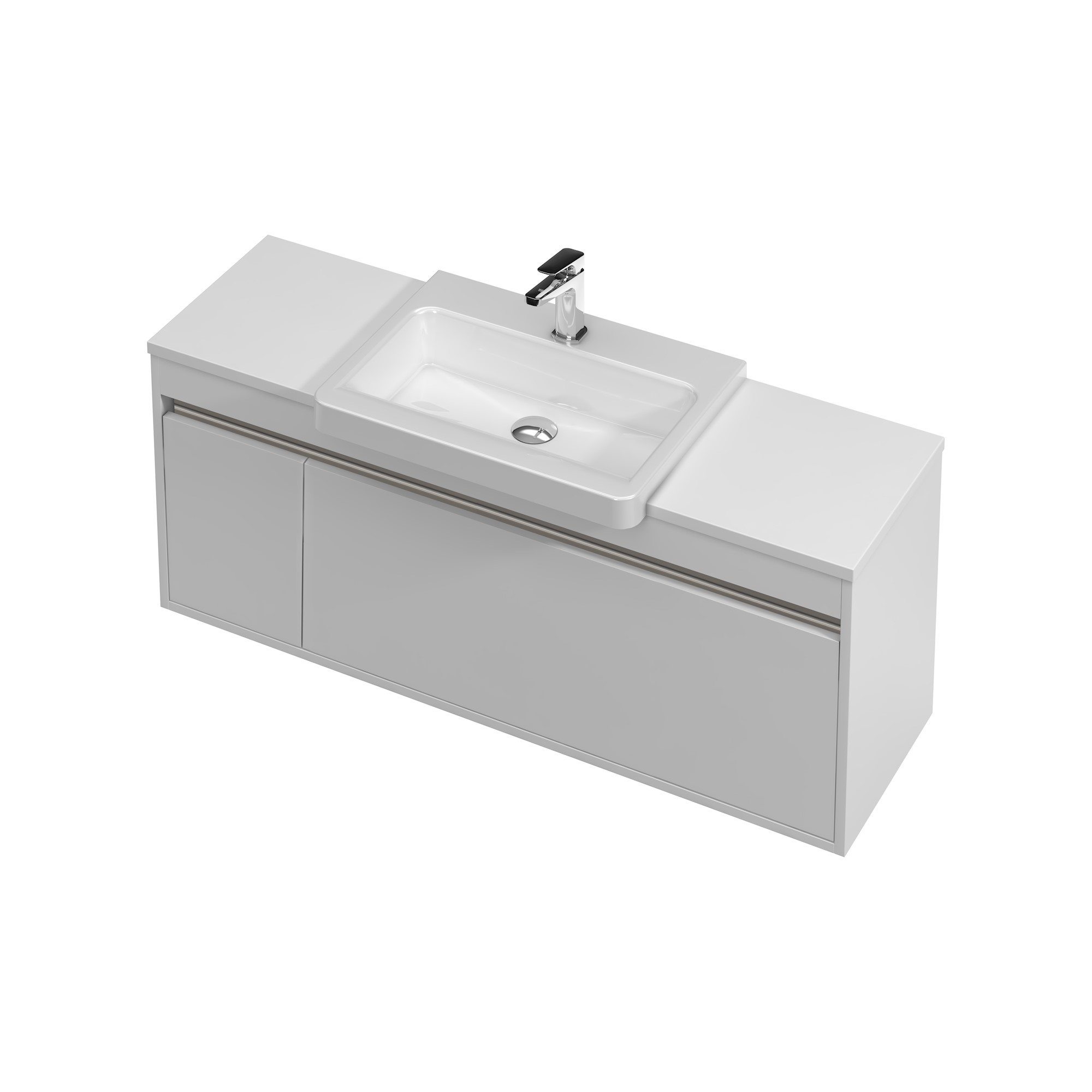 1 Door - 1 Drawer Right