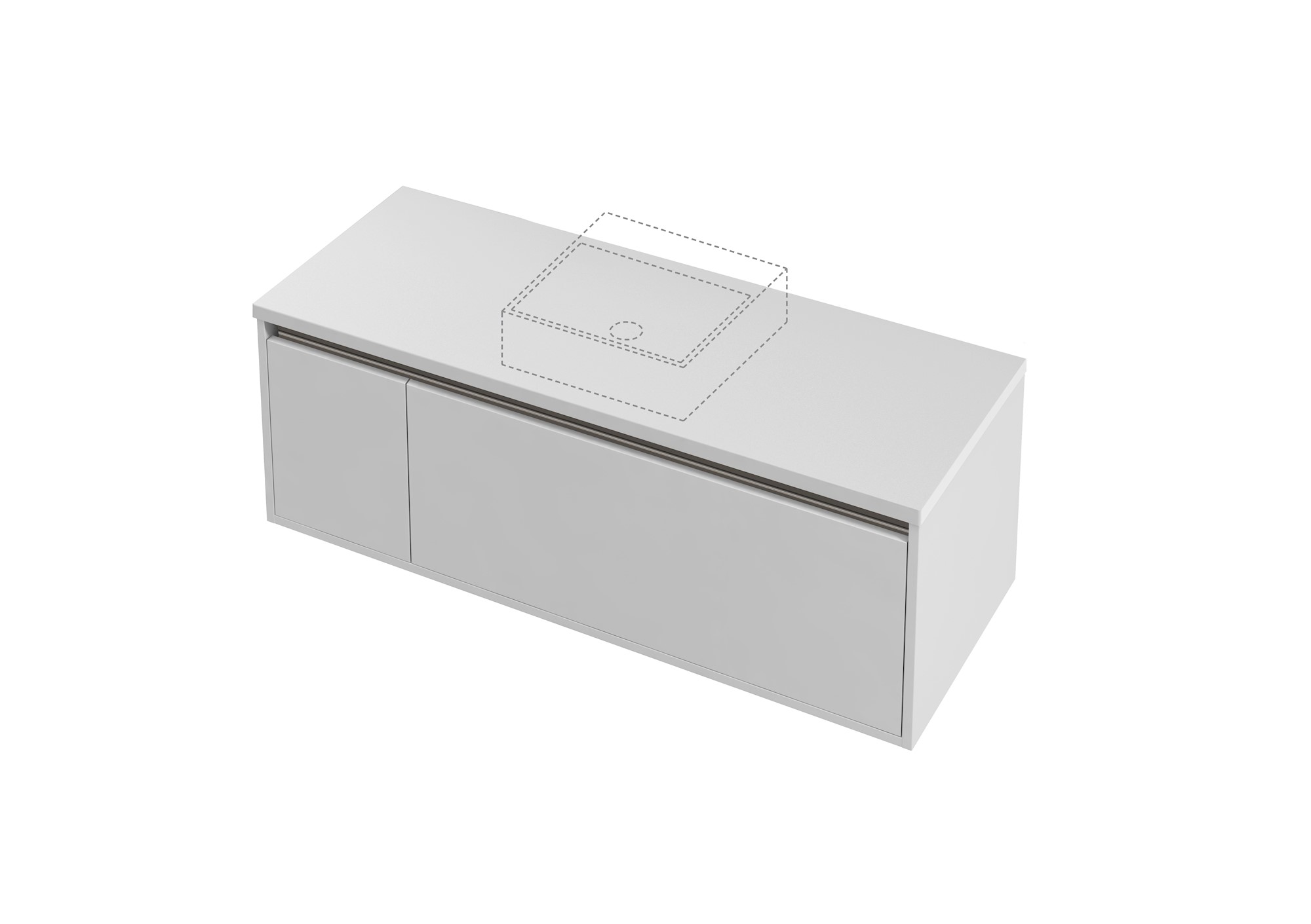 1 Door - 1 Drawer Right