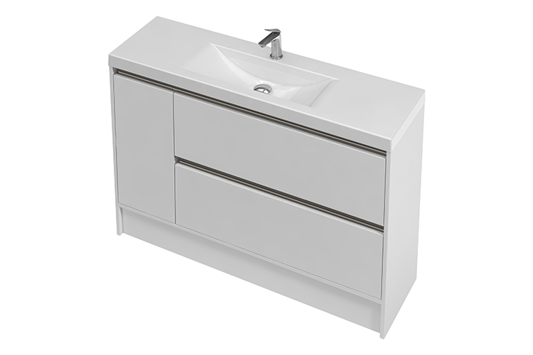 1 Door - 2 Drawer Right