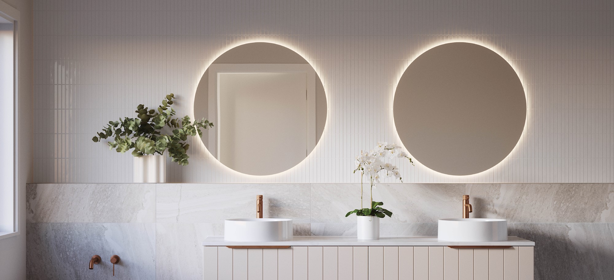 Eclipse LED Mirror
