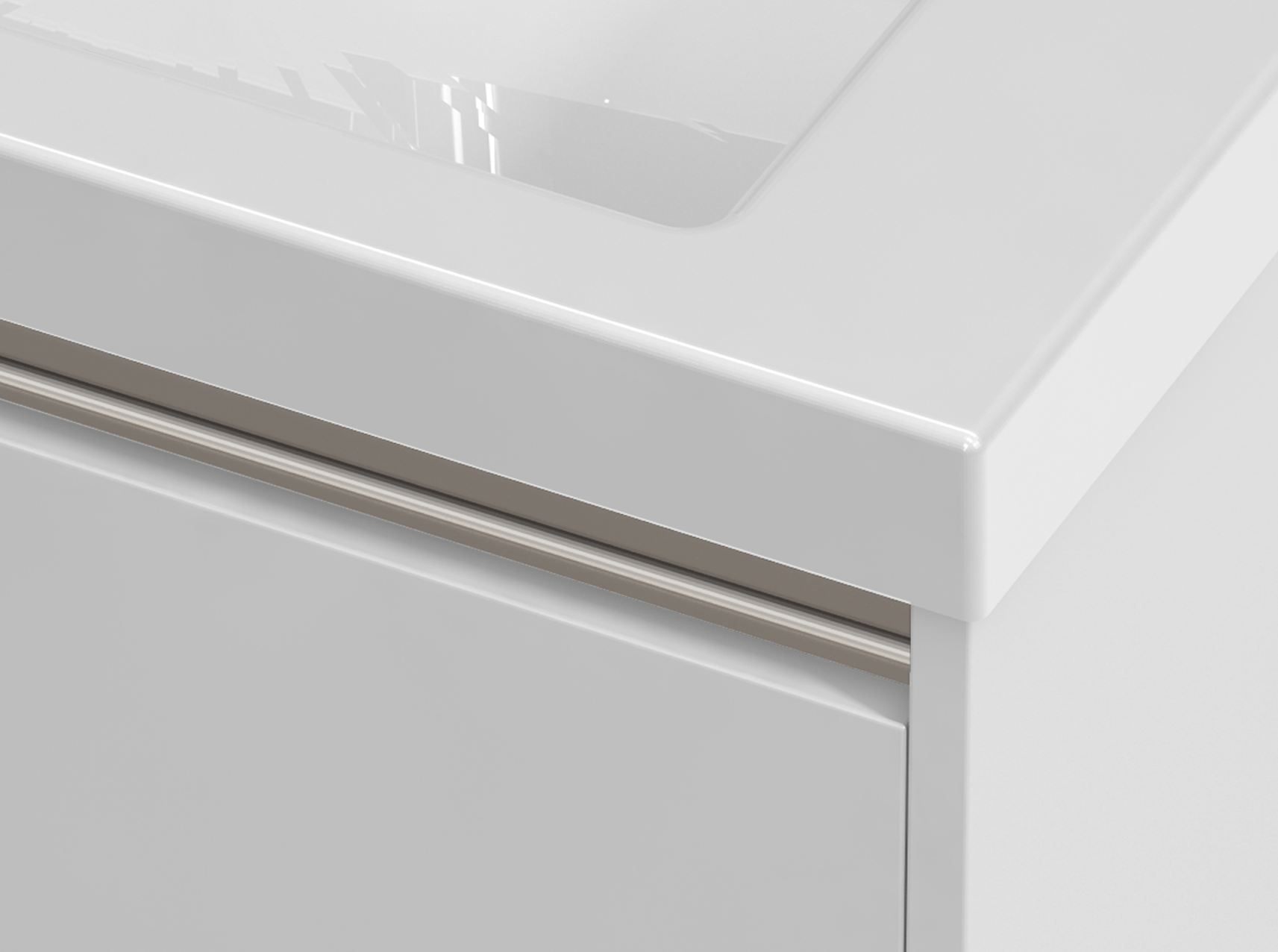 Satin Silver Accent Strip