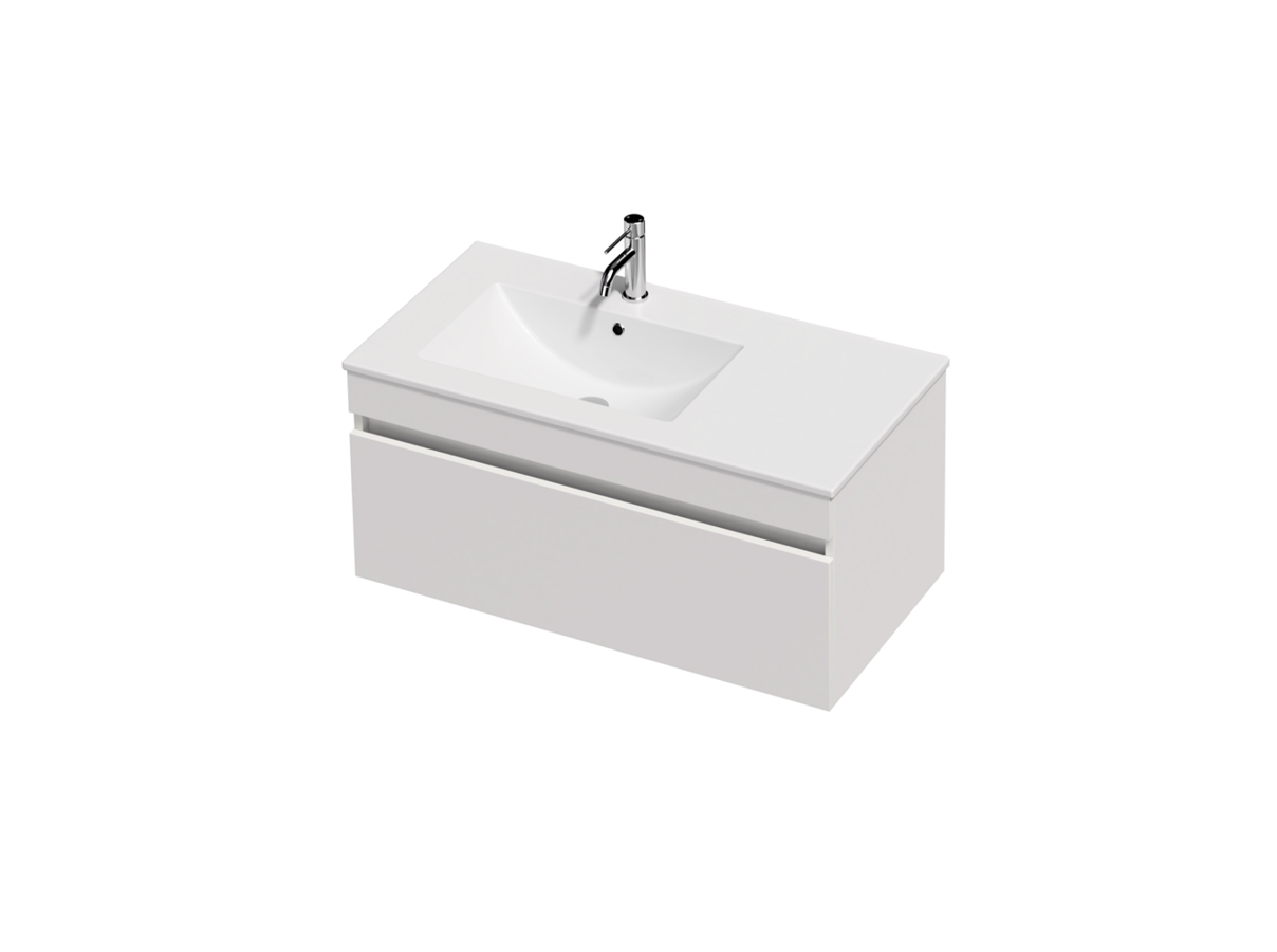 Lulu 46 Drawers - 900L Wall - 1 Drawer