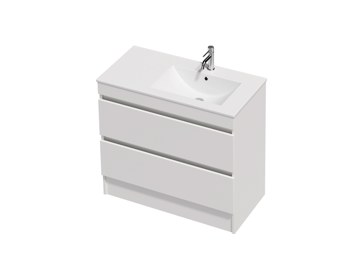 Lulu 46 Drawers - 900R Floor - 2 Drawer