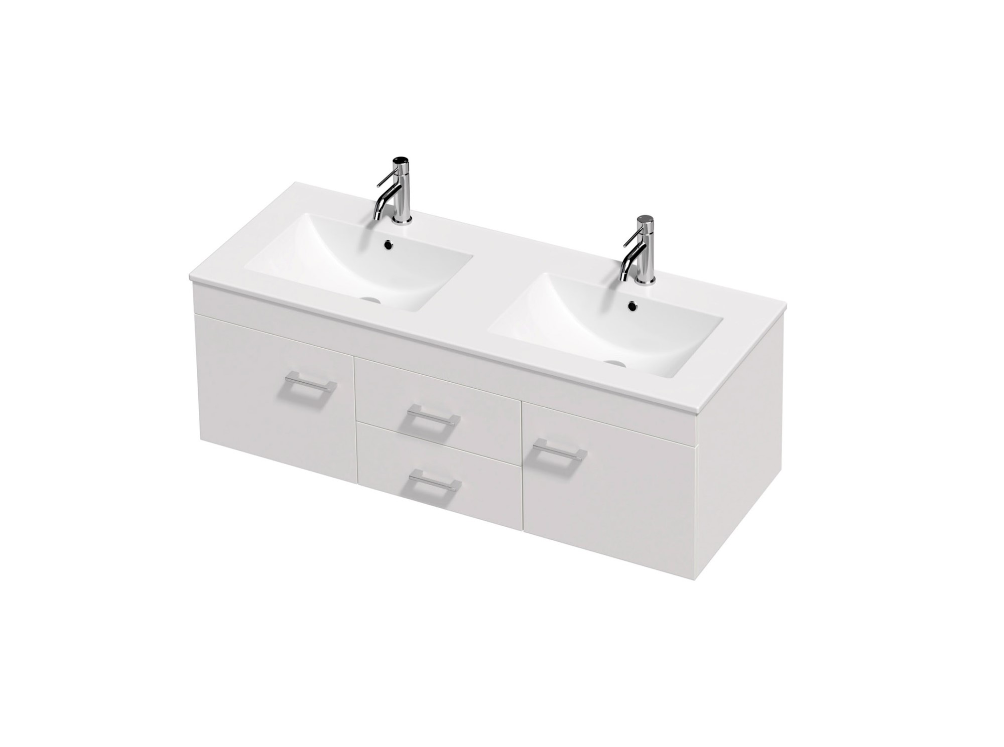 Riko 46 - 1200DB - Wall - 2 Door 2 Drawer