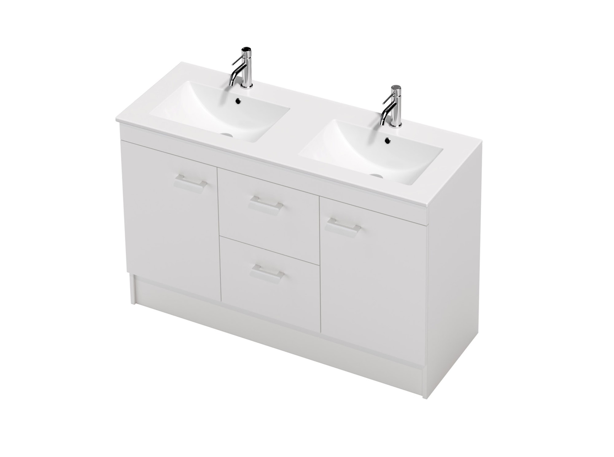 Riko 46 - 1200DB - Floor - 2 Door 2 Drawer