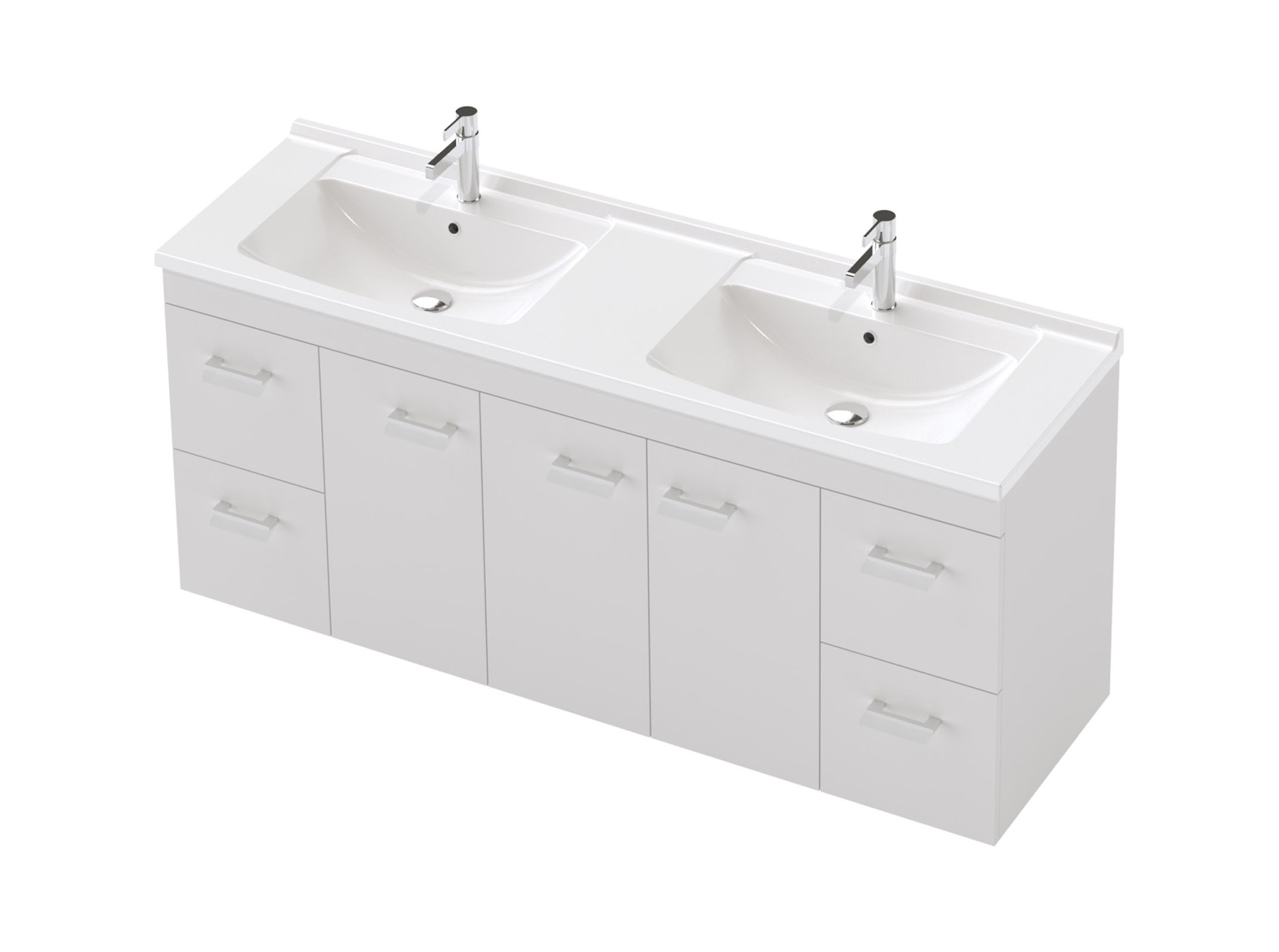 Riko 46 - 1500DB - Maxi Wall - 3 Door 4 Drawer