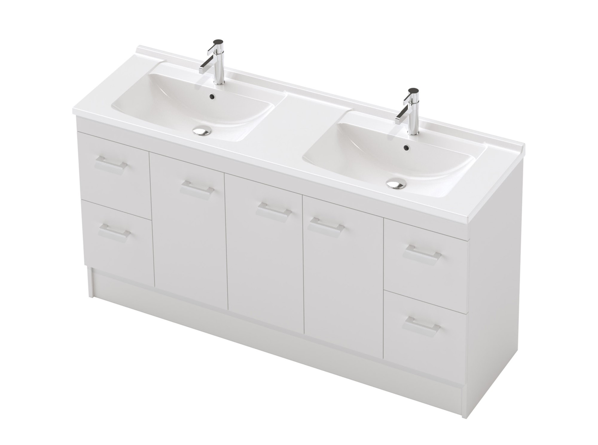 Riko 46 - 1500DB - Floor - 3 Door 4 Drawer