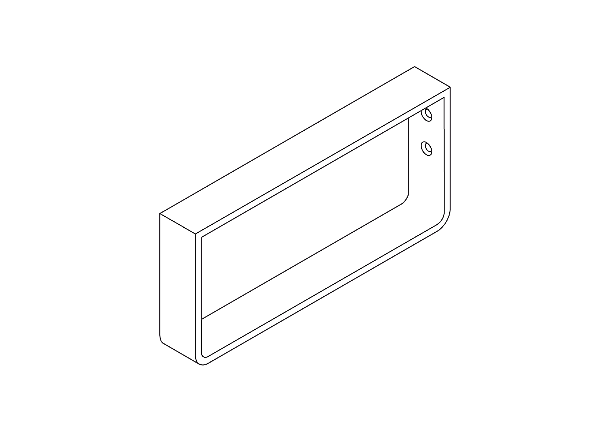 Towel Rail - White (Essentials)