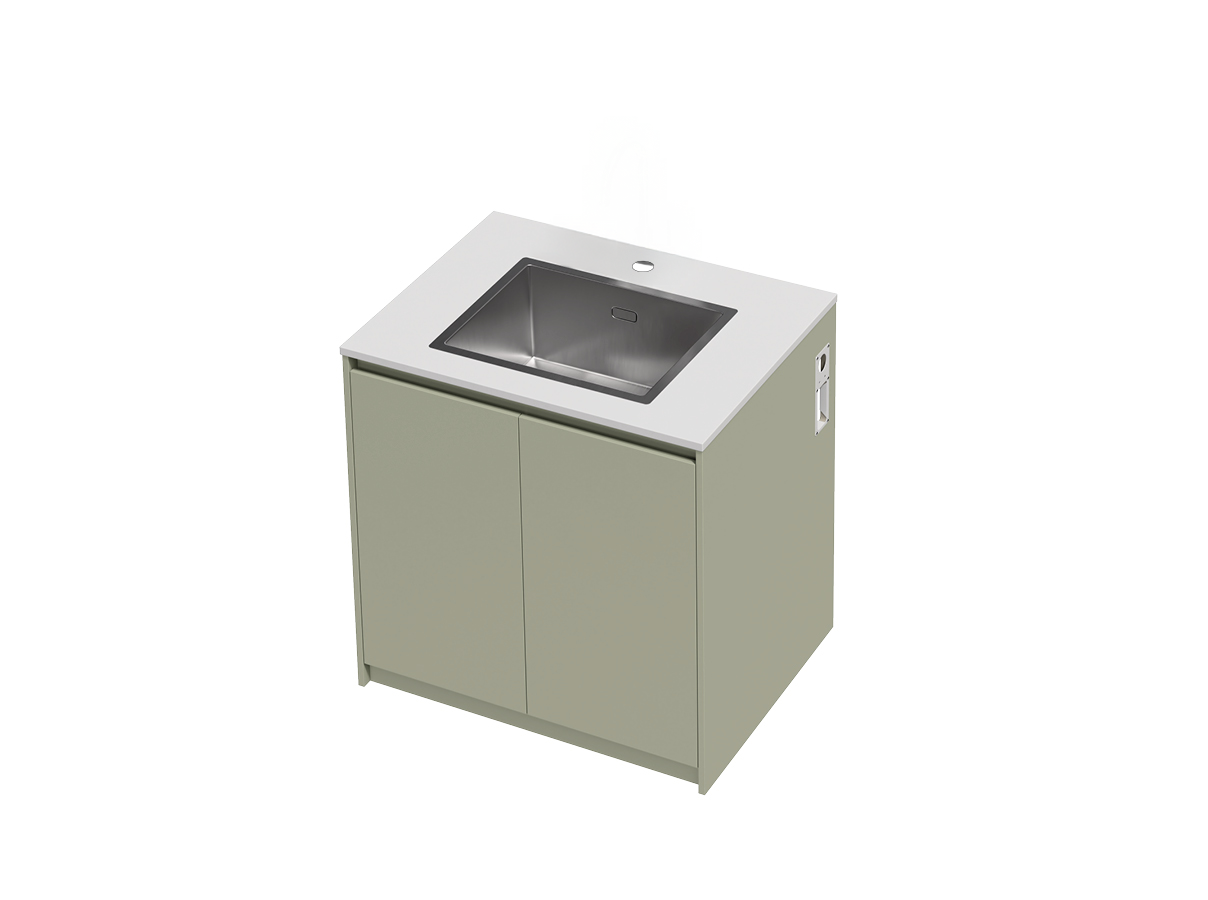 Mako 70 Laundry Cabinet - 900 Floor - 2 Door