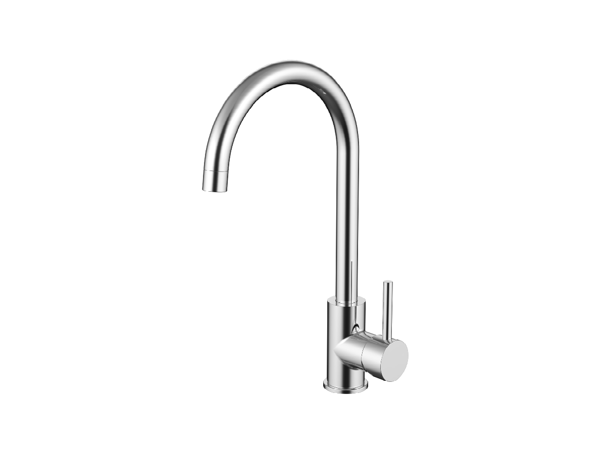 Miro Gooseneck Mixer - Chrome