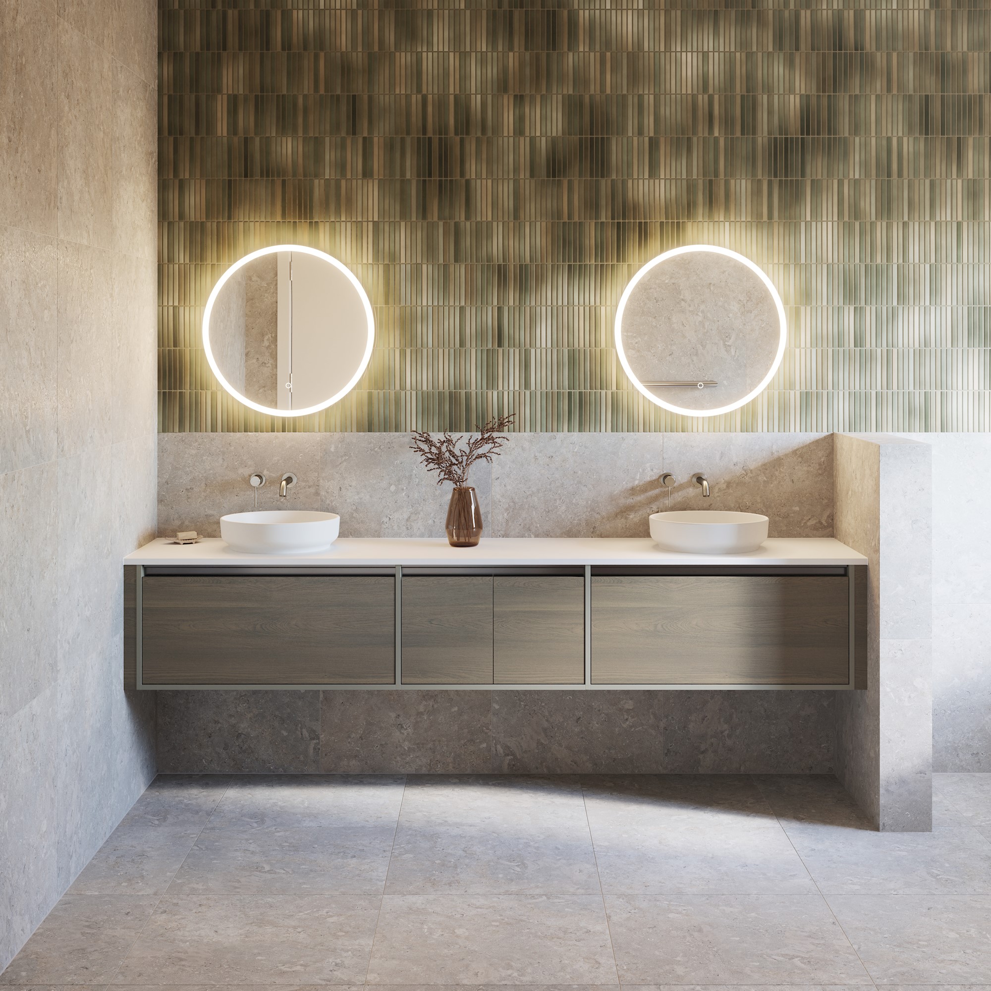 City 50 Wall to Wall Benchtop