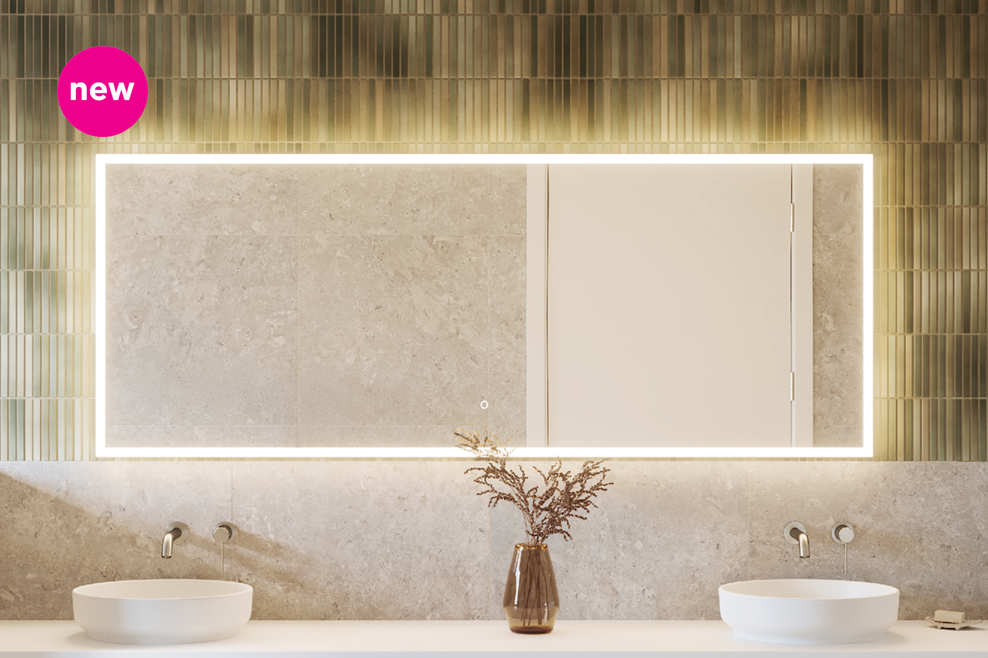 Sola Frontlit LED Mirror