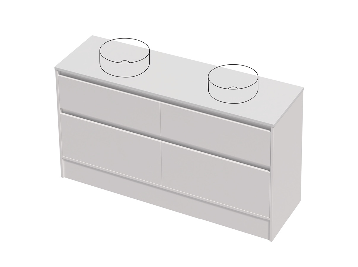 City Lite 46 - 1500DB Floor - 4 Drawer