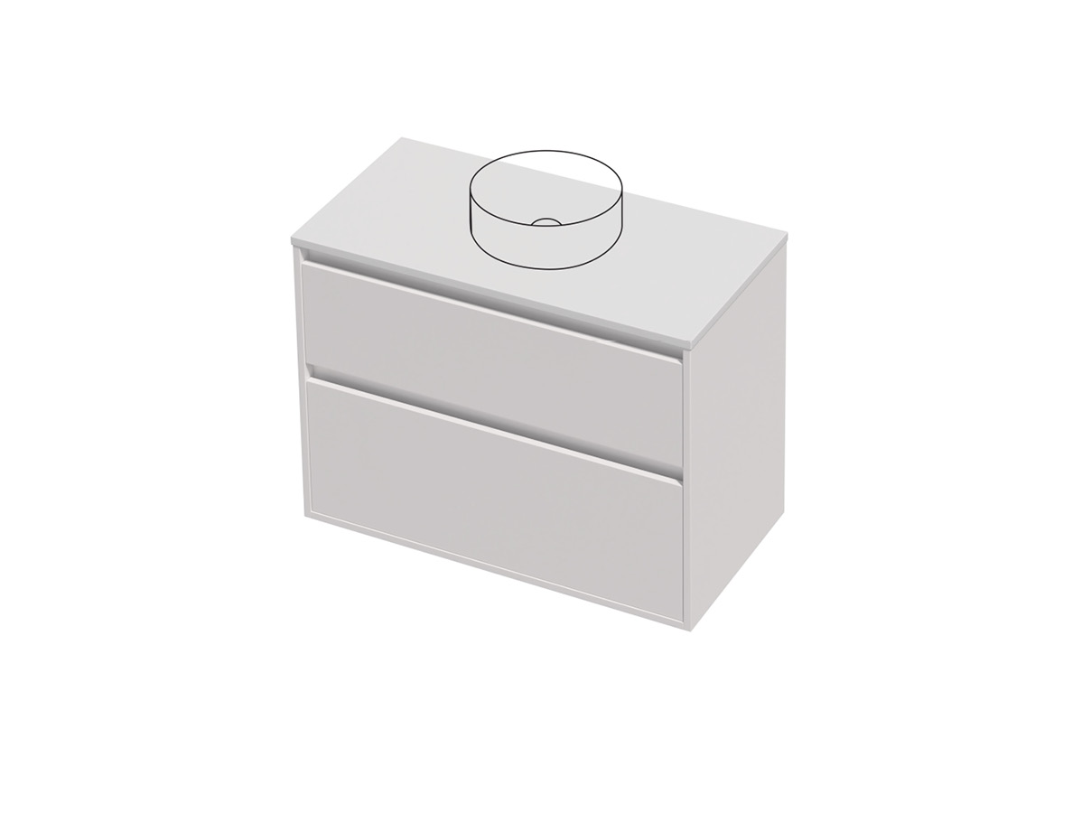 City Lite 46 - 900 Maxi Wall - 2 Drawer