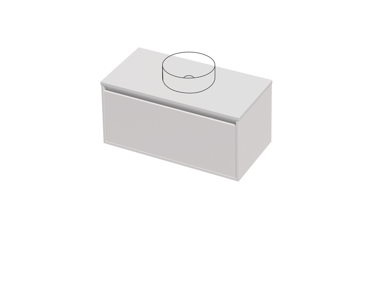 City Lite 46 - 900 Wall - 1 Drawer