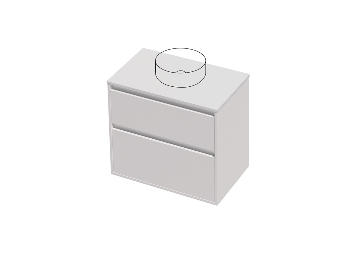 City Lite 46 - 750 Maxi Wall - 2 Drawer