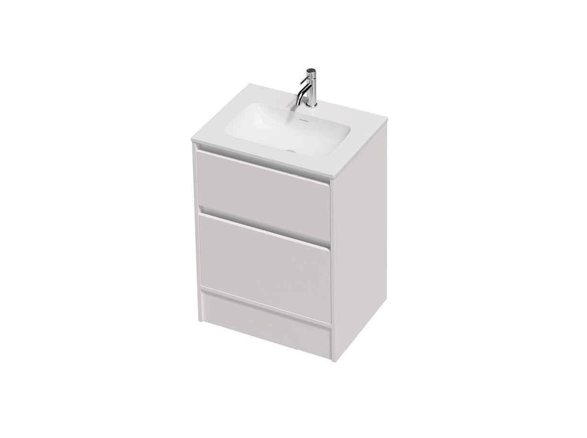 City Lite 46 - 600 Maxi Floor - 2 Drawer