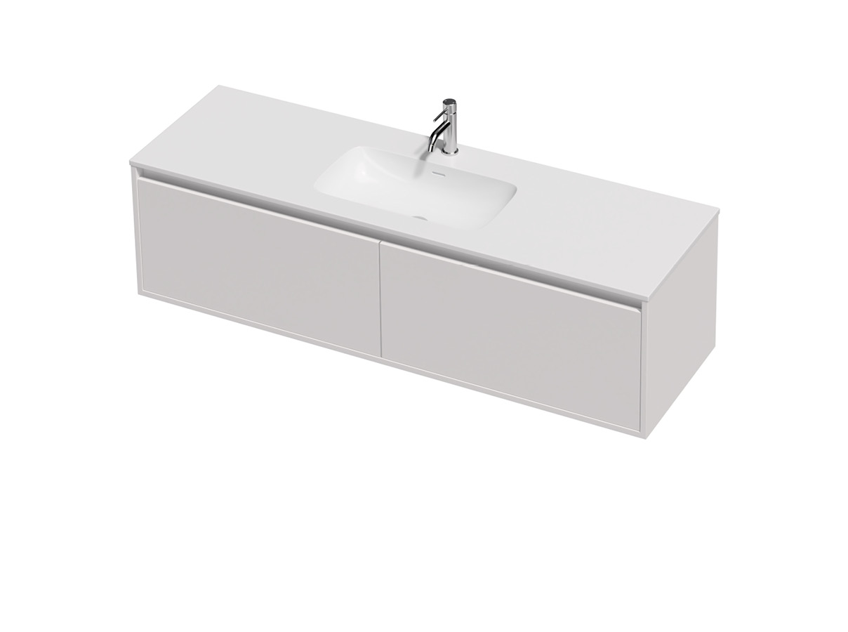 City Lite 46 - 1500SB Wall - 2 Drawer