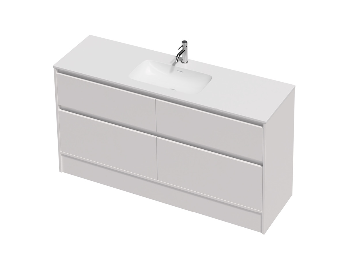 City Lite 46 - 1500SB Floor - 4 Drawer