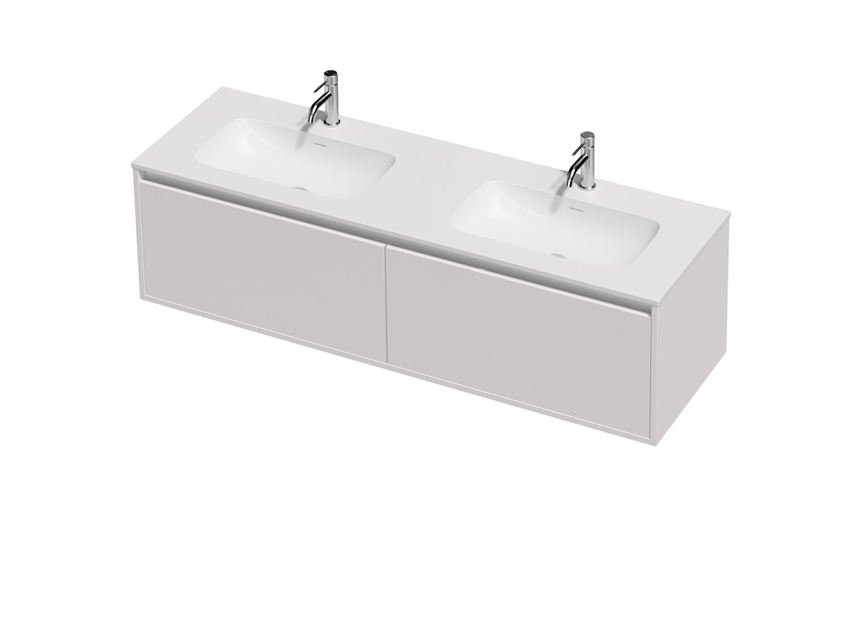City Lite 46 - 1500DB Wall - 2 Drawer