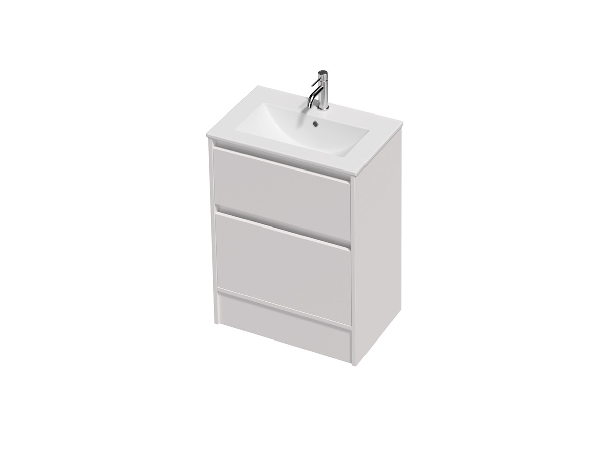City Lite 40 - 600 Floor - 2 Drawer