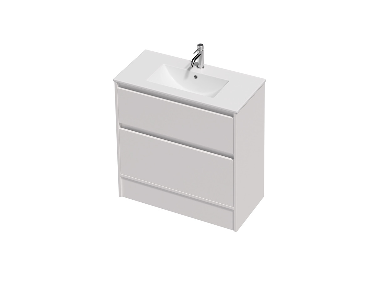 City Lite 40 - 800 Floor - 2 Drawer