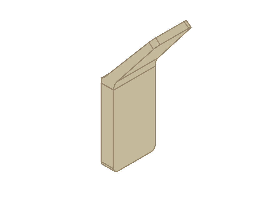 Tela Towel Hook (Brushed Brass)