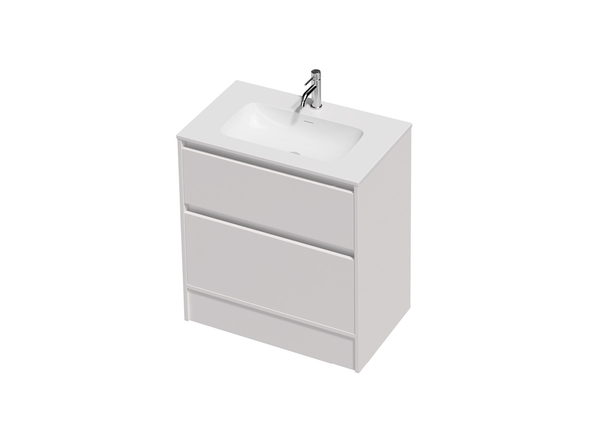 City Lite 46 - 750 Floor - 2 Drawer
