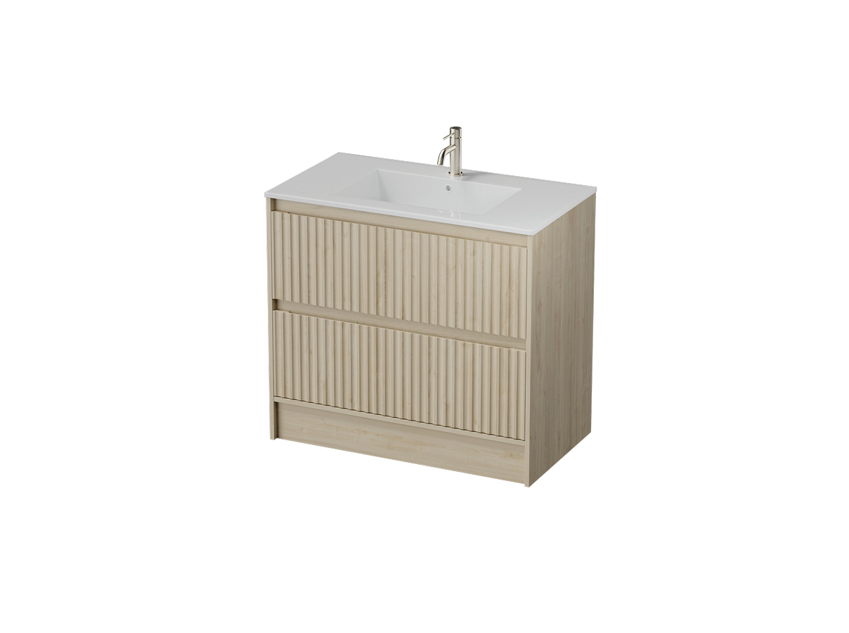 Fusion 50 - 900 Floor - 2 Drawer