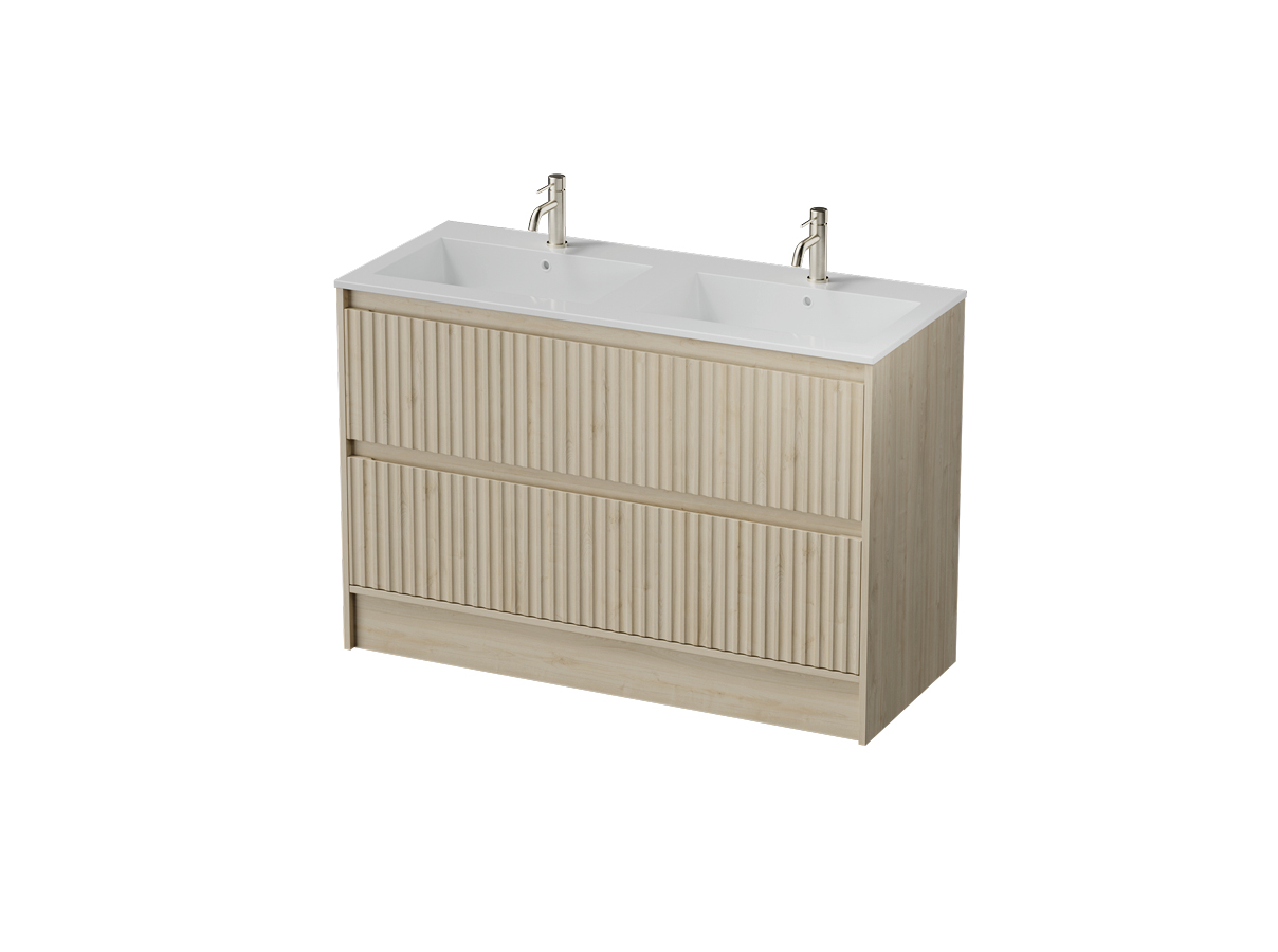 Fusion 50 - 1200DB Floor - 2 Drawer