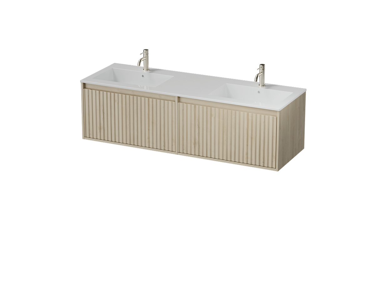 Fusion 50 - 1500DB Wall - 2 Drawer (Side by Side)