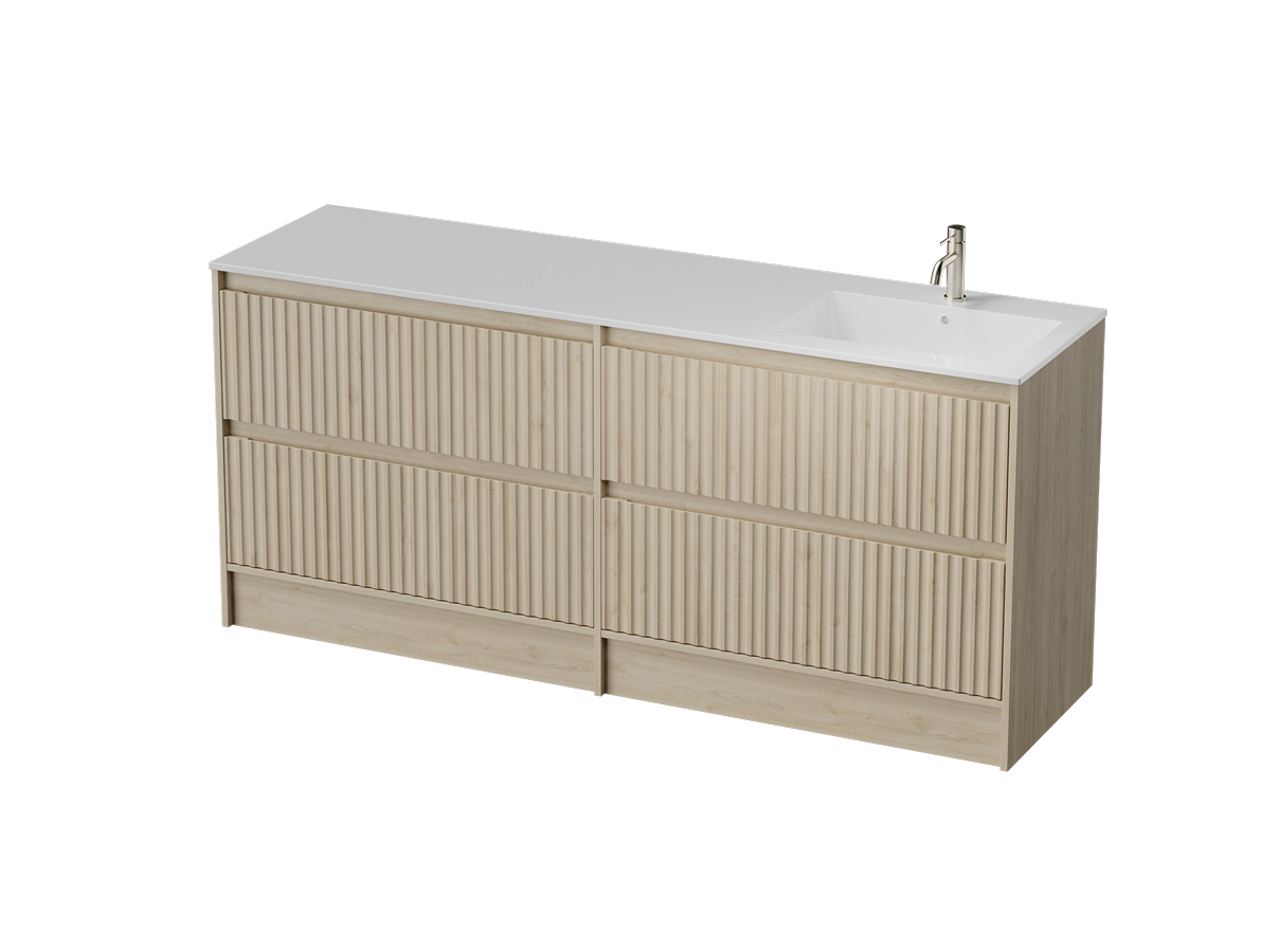 Fusion 50 - 1800R Floor - 4 Drawer
