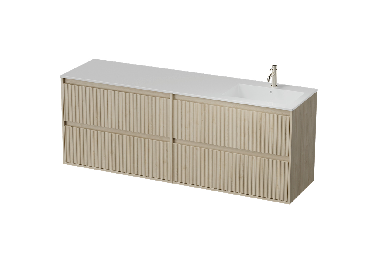 Fusion 50 - 1800R Maxi Wall - 4 Drawer