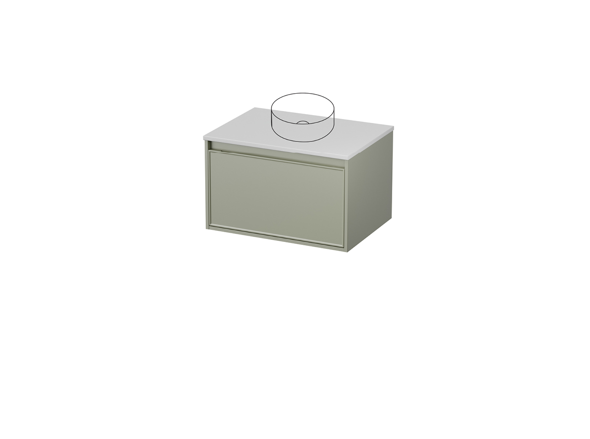 Fusion 50 - 700 Wall - 1 Drawer