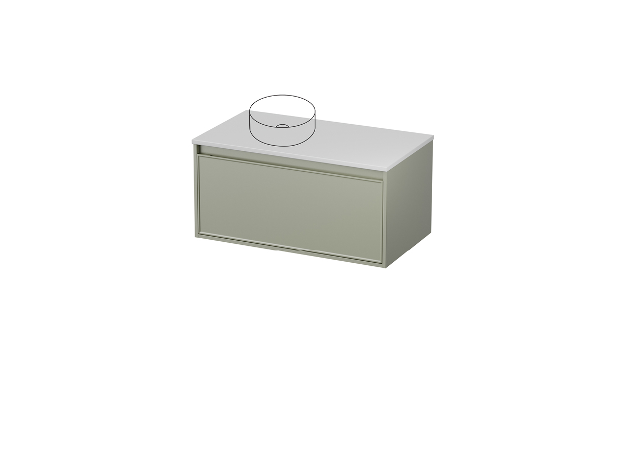 Fusion 50 - 900L Wall - 1 Drawer