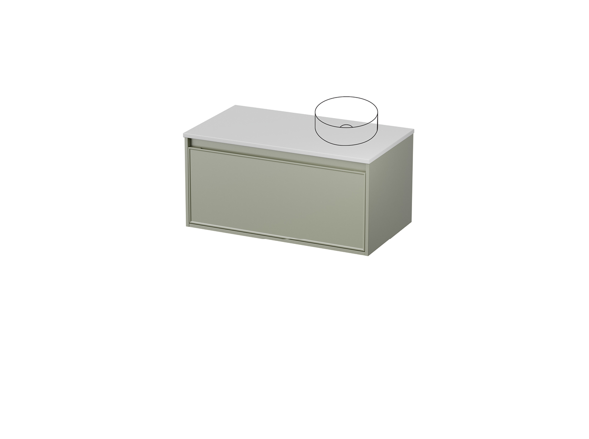 Fusion 50 - 900R Wall - 1 Drawer