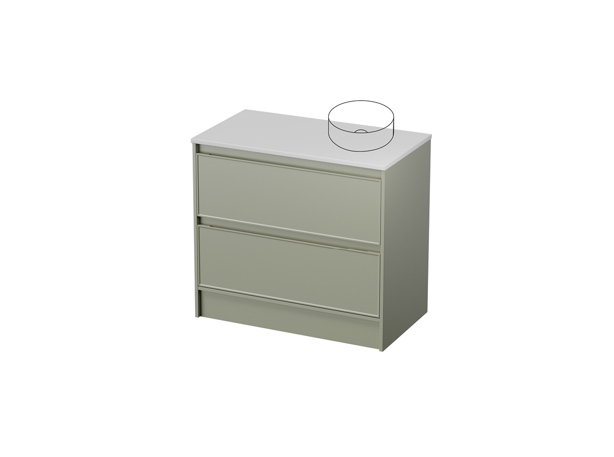 Fusion 50 - 900R Floor - 2 Drawer