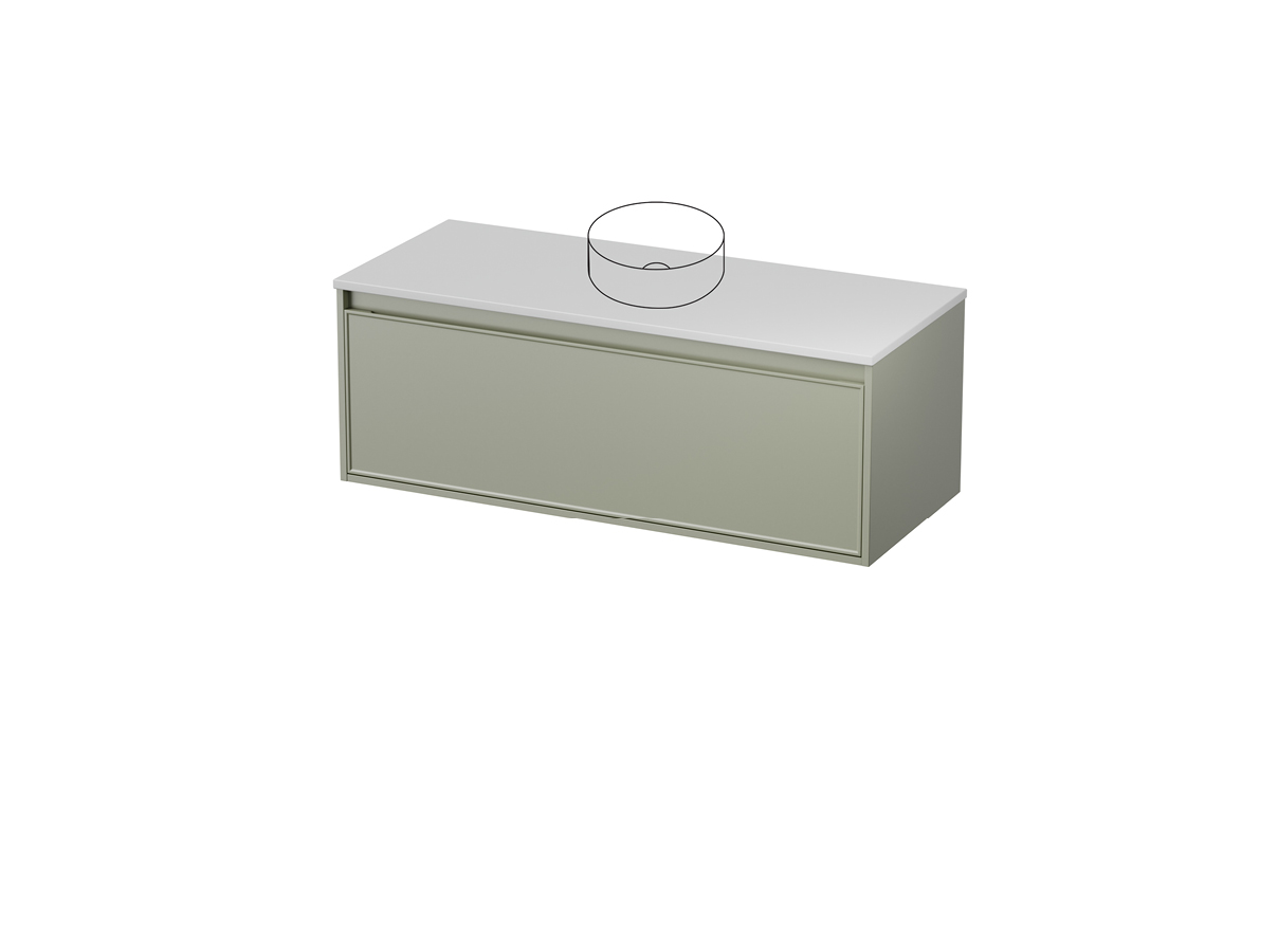 Fusion 50 - 1200SB Wall - 1 Drawer