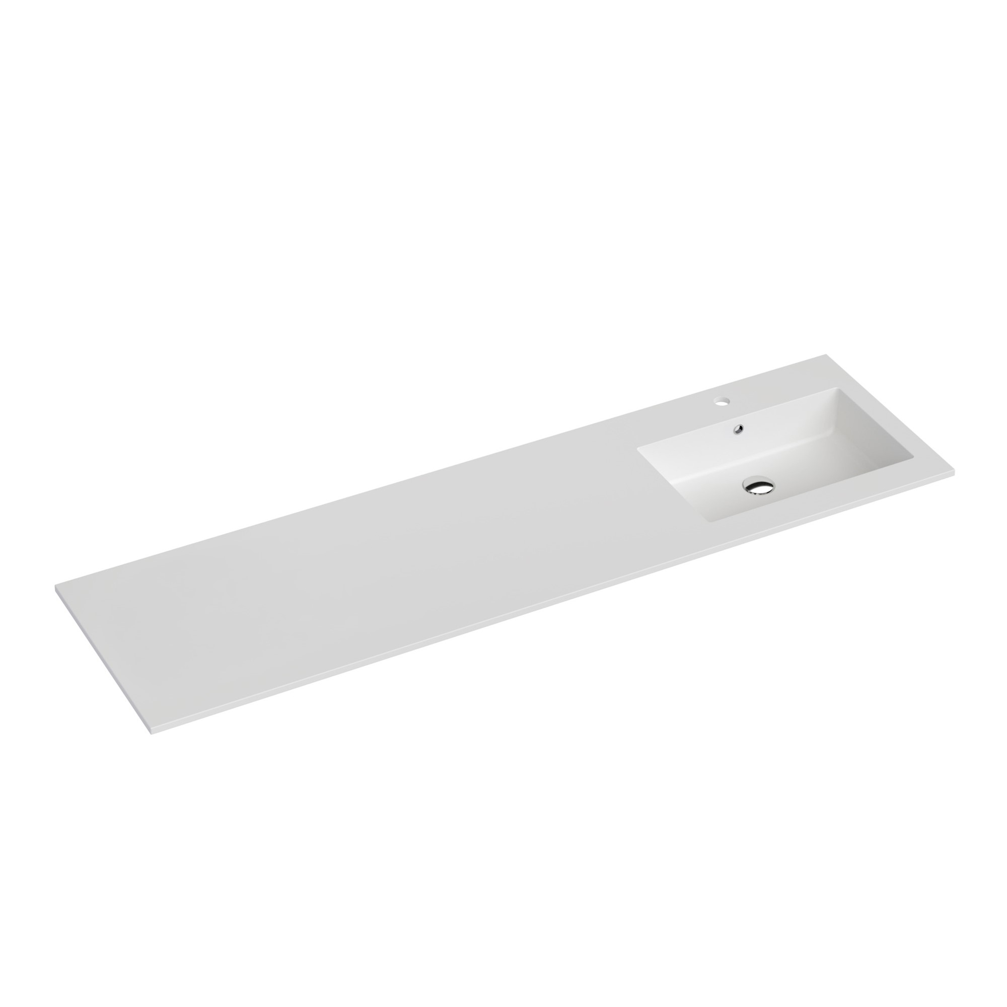 Mineral Cast White Gloss