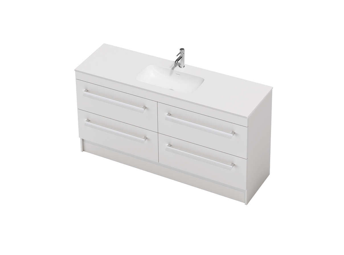 Riva Classic 46 - 1500 Floor - 4 Drawer