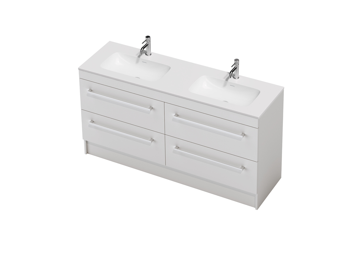 Riva Classic 46 - 1500DB Floor - 4 Drawer