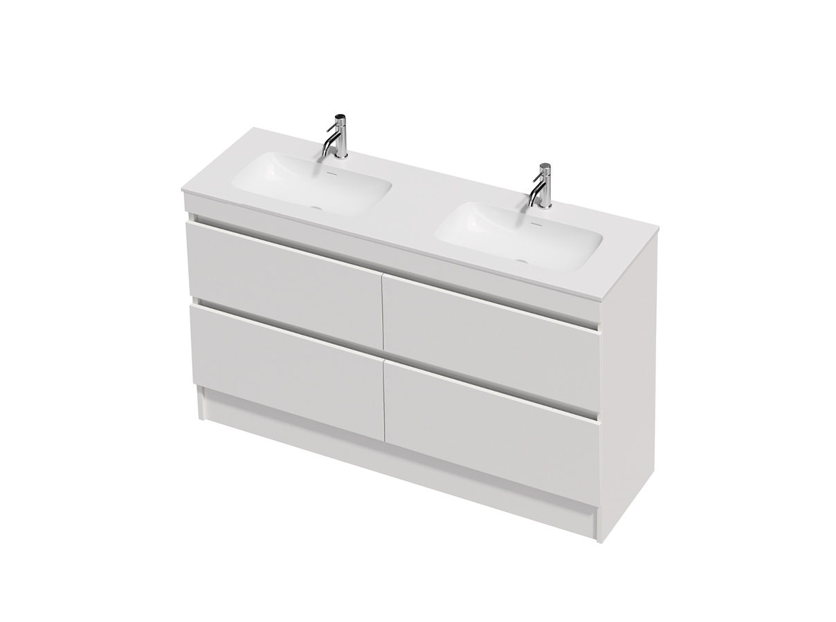 Lulu 46 Drawers - 1500DB Floor - 4 Drawer