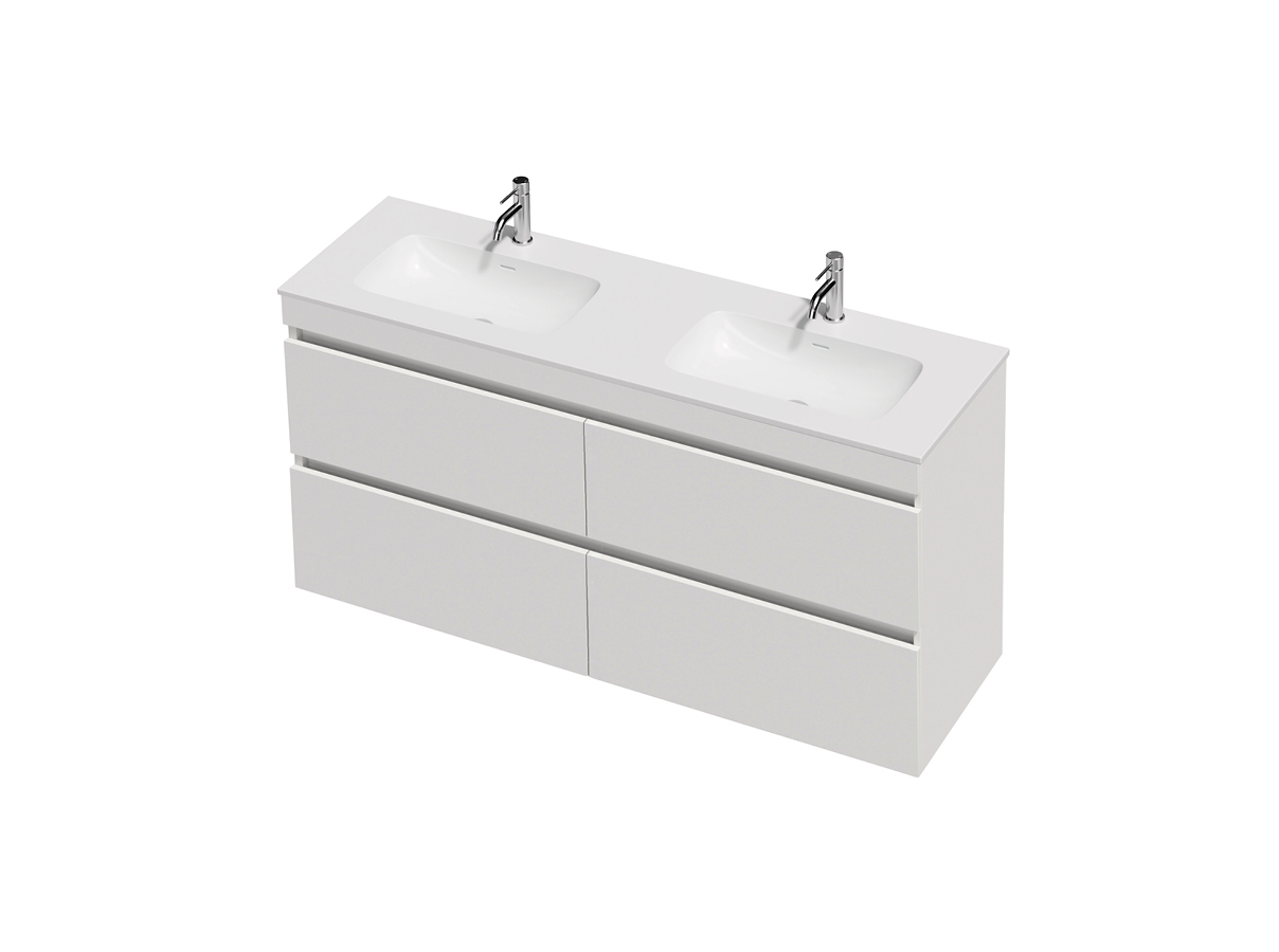 Lulu 46 Drawers - 1500DB Wall - 4 Drawer