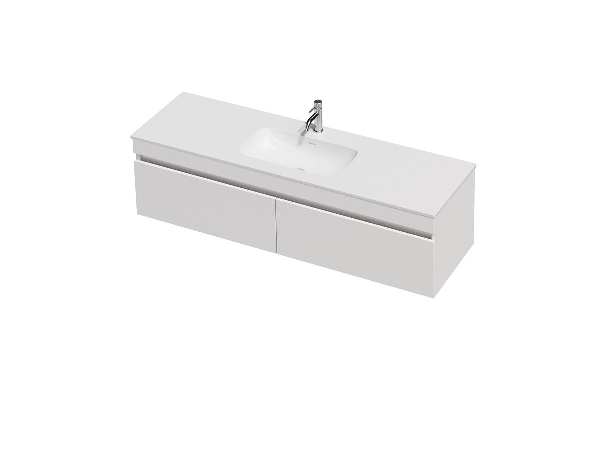 Lulu 46 Drawers - 1500SB Wall - 2 Drawer
