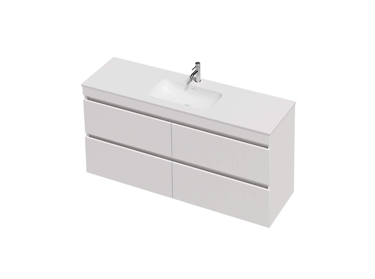 Lulu 46 Drawers - 1500SB Wall - 4 Drawer