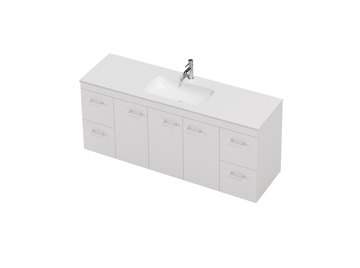 Riko 46 - 1500 - Maxi Wall - 3 Door 4 Drawer
