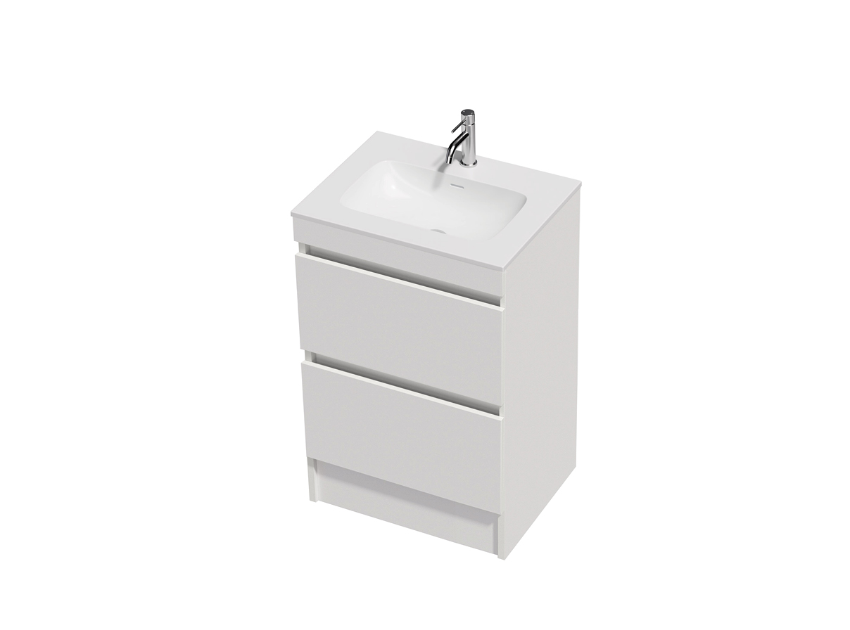 Lulu 46 Drawers - 600 Floor - 2 Drawer