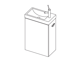 Dusk 22 - 400 Wall - 1 Door