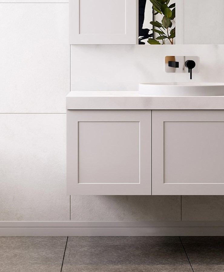 Home St Michel Bathroomware, Vanity Cabinet Only Nz